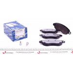 Колодки гальмівні (передні) Ford Transit 00- (Bosch) 