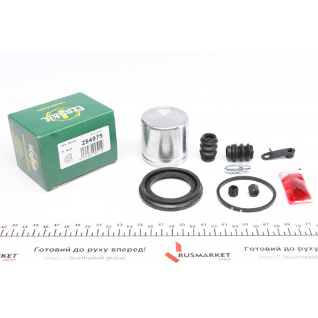 Ремкомплект супорта (переднього) Hyundai Elantra/Kia Rio III 00-- (d=54mm) (+поршень) (Mando)