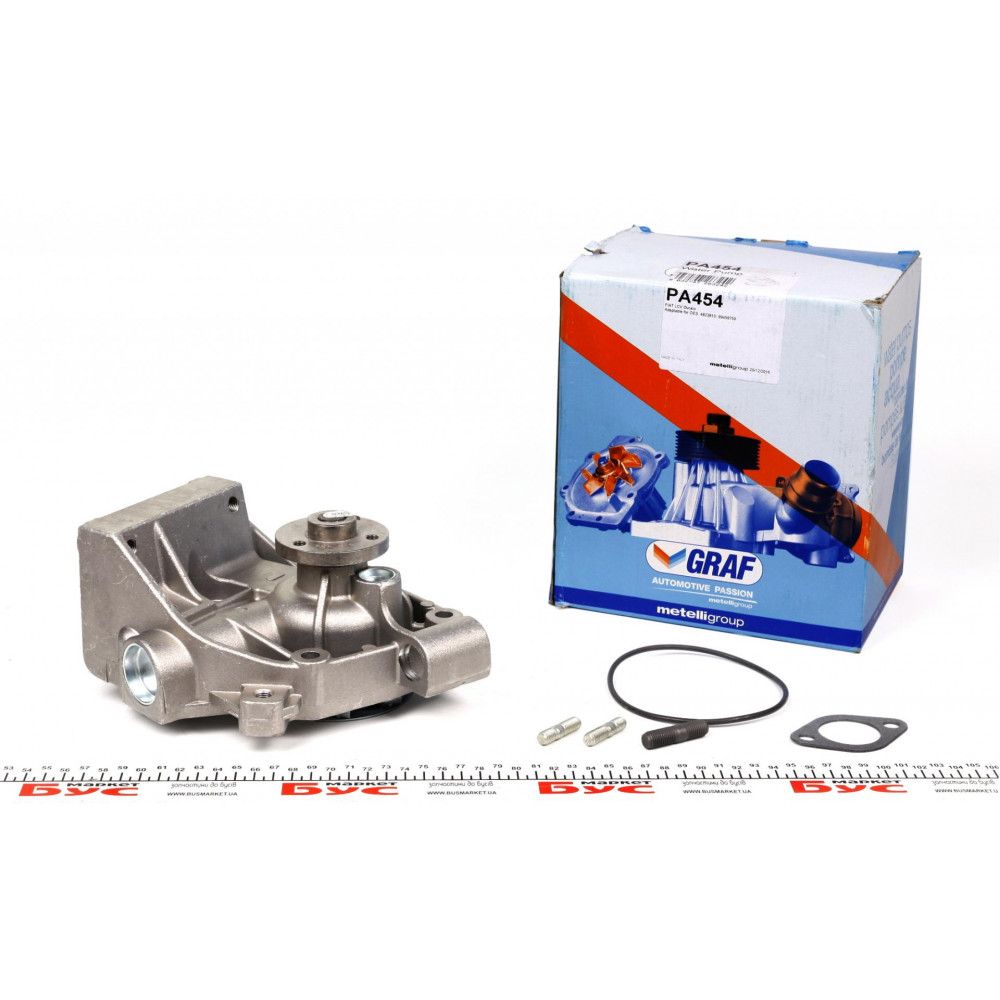 Помпа води Fiat Ducato 2.5D/TD 82-94 (14-18Q) (R/B) (8 лоп.)