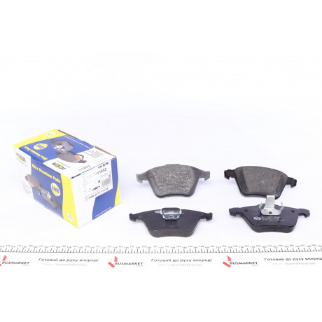 Колодки гальмівні (передні) Ford Focus/Mazda 3/Volvo C30/C70/S40/V50/Opel Vectra C 05-14/V40 12-
