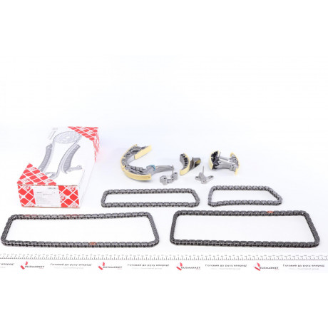 Комплект ланцюга ГРМ Audi A4/A5/A6/Q5/Q7/VW Touareg 3.0 TDI 02-18 (z=106/104/72/58)