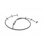 Шланг зливний Audi A6/Q7/VW Touareg 2.7TDI/3.0TDI 04-10 (к-кт) 