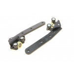 Ролик дверей (бічних/нижній/R) Fiat Doblo 01- (з кронштейном) 