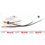 Трос ручника (задній) Renault Laguna II 01- (852/897) (електро) 