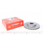 Диск гальмівний (передній) Audi A4/A5 07- (314х25) (з покриттям) (з отвором) (вентильований) 