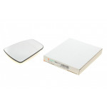 Скло дзеркала (з підігрівом) Opel Zafira 05-15 (L) 