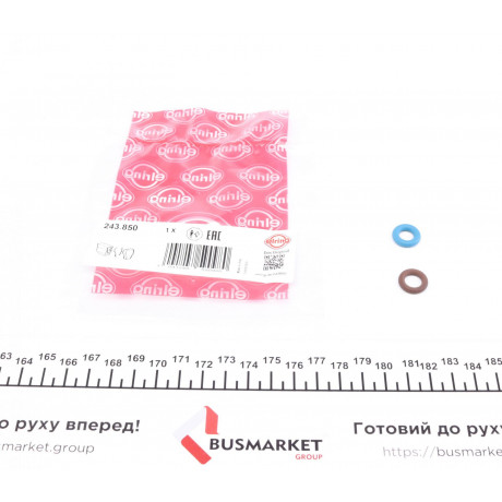 Прокладка форсунки ущільнююча Renault Clio IV/Nissan Micra/Opel Insignia 0.9-1.4 09- (кільце)