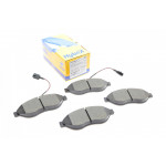 Колодки гальмівні (передні) Citroen Jumper/Fiat Ducato/Peugeot Boxer 06- (+датчики) 