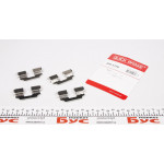 Планка супорта (заднього) прижимна (к-кт) Renault Kangoo 1.5dCi-1.6 08- (TRW) 