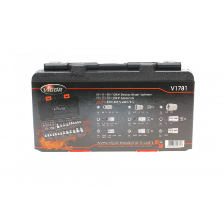 Набір біт 6-гранних/Torx 1/4