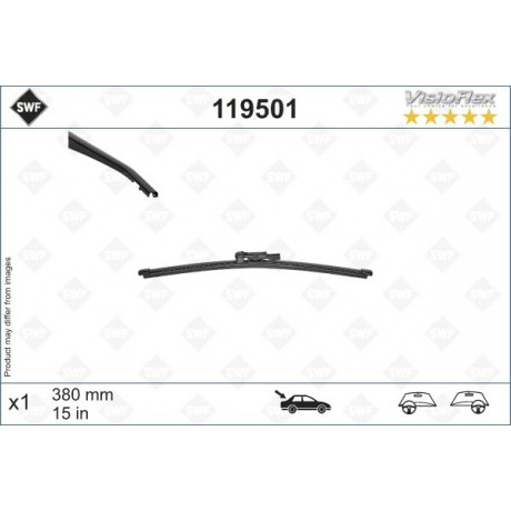 Щітка склоочисника (задня) (380mm) Land Rover Range Rover 13-