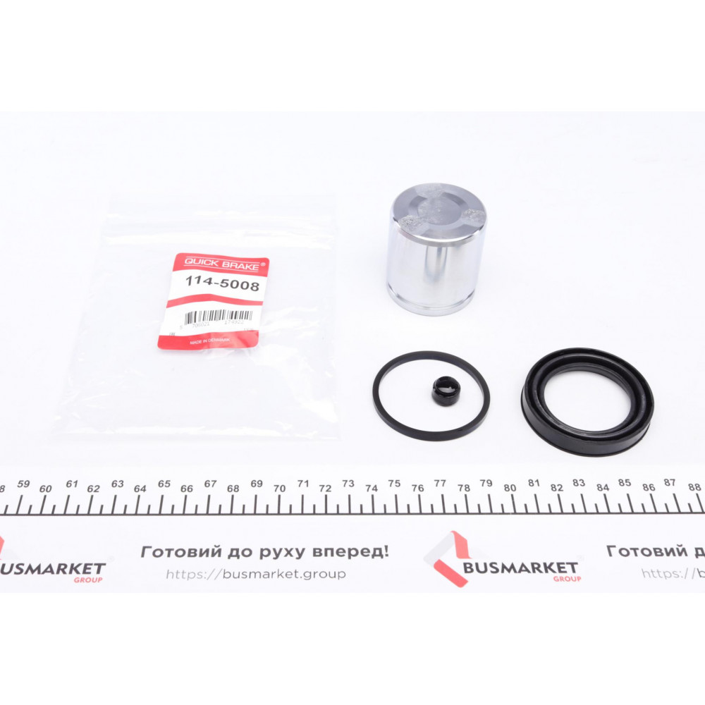 Ремкомплект супорта (переднього) Fiat Ducato 06- (d=48mm) (+поршень)