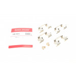 Комплект прижимних планок гальмівного супорту (переднього) Toyota Camry 2.4/3.0 01-06 (Akebono) 