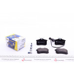 Колодки гальмівні (задні) Skoda Fabia 99-/VW Caddy/Golf 03-16/Passat B5 96-05/Polo 01- (+датчик) 