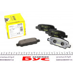 Колодки гальмівні (задні) Renault Koleos/Nissan Juke/Qashqai/X-Trail/Suzuki 08- (Akebono) 