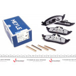 Колодки гальмівні (передні) MB ML-class (W163) 98-05 