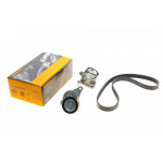 Комплект ременя генератора Citroen C3/C4/Peugeot 2008/208 1.4/1.6D 09- 