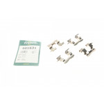 Планка супорта (переднього) прижимна (к-кт) Toyota Corolla/IQ/Prius/Yaris 99-15 (Advi/Akebono) 