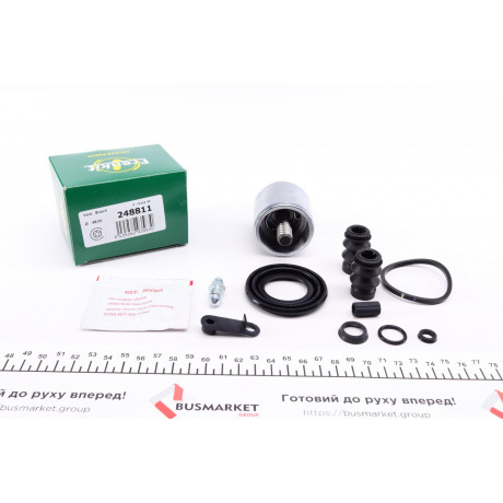 Ремкомплект супорта (заднього) (L) Ford Transit 06- (d=48mm) (+поршень з механізмом) (Bosch)