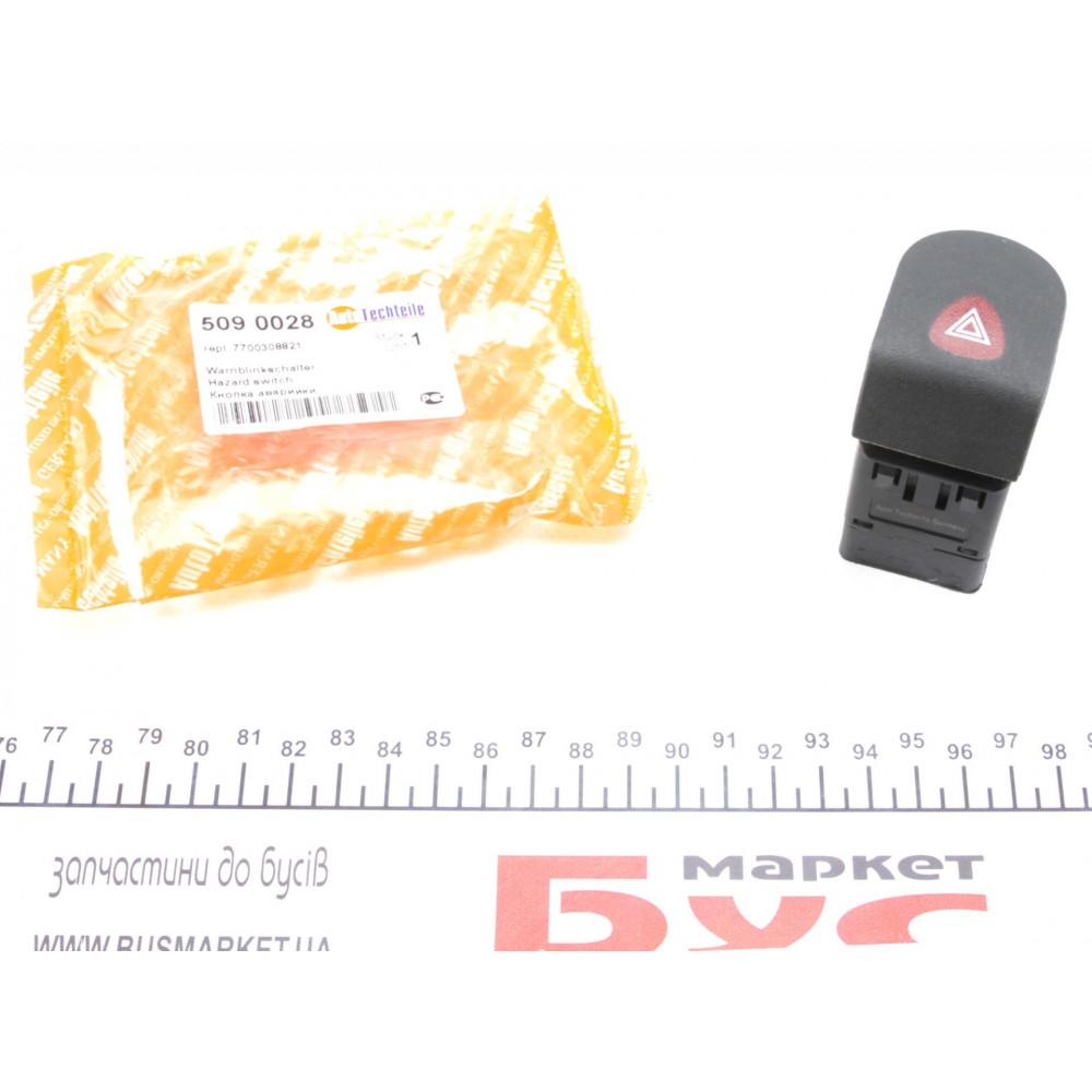 Кнопка аварійної сигналізації Renault Kangoo 97-07