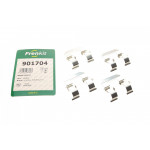 Планка супорта (заднього) прижимна (к-кт) Chevrolet Captiva/Opel Antara 06-18 (Mando) 