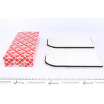 Фільтр салону BMW 7 (E38) 95-01 (комплект) 