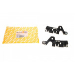 Кронштейн кріплення бампера (переднього) Renault Megane 08- (к-кт 2шт) 