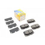 Колодки гальмівні (передні) Opel Ascona B/C 75-88/Corsa A/Omega A/Vectra A 83-95/Kadett D/E 79-93 