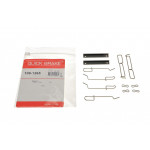 Планка супорта (переднього) прижимна (к-кт) Renault Twingo 93- (Bendix) 