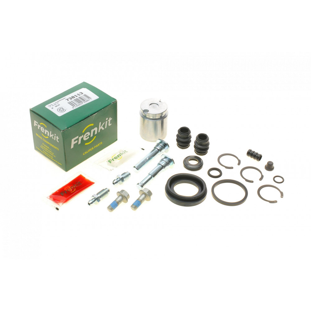 Ремкомплект супорта (заднього) Nissan Maxima 99-03 (d=38mm) (+ поршень/направляюча) (Lucas)