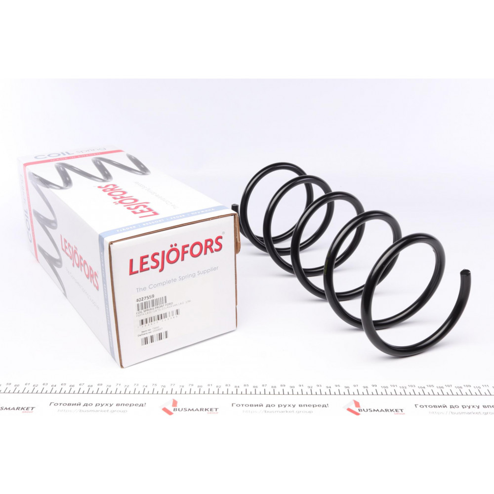 Пружина (передня) Ford Escort 1.3/1.4/Fiesta 1.8D/DI 95-03 (седан/універсал/нах.зад.частина/фургон)