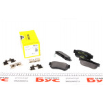 Колодки гальмівні (задні) Hyundai Tucson 2.0 CRDi 04-10 (Mando) Q+ 