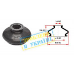 Пильник опори кульової рульового наконечника (42x18x29) 