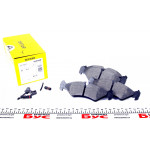 Колодки гальмівні (задні) MB Sprinter 208-316 96- (Teves) (мала) Q+ (з датчиками) 