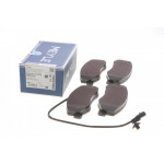 Колодки гальмівні (задні) Renault Master 10- (спарка) 