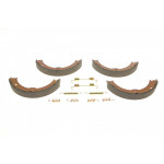 Колодки ручника MB Sprinter/VW Crafter 06- (180x25) (з пружинками) 