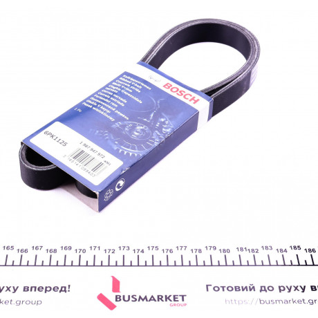 Ремінь генератора Renault Master/Opel Movano/Renault Kangoo 1.9dCi/dTi 98-/Trafic 2.0 06- (6PK1125)