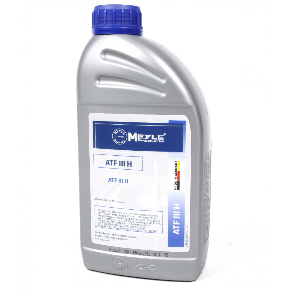 Олива ATF-III-H Dexron III (H) (1L) (MB 236.6/237.71/236.9/236.10/236.11/236.13/VAG G 052 990)
