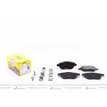 Колодки гальмівні (передні) Citroen C4 04-/Peugeot 207/307 02- (Bosch) Q+ 