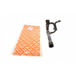 Патрубок радіатора (верхній/L) BMW 5 (E60) 2.0i-3.0i 01-10 (К-кт в зборі) 