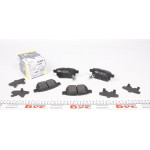 Колодки гальмівні (задні) Toyota Corolla/Auris 06-14/IQ/Urban Cruiser 09-15/Prius 12-/Yaris 05- 