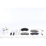 Колодки гальмівні (передні) Citroen Jumper/Fiat Ducato/Peugeot Boxer 2.0-3.0HDi 06- R16(з датчиком) 