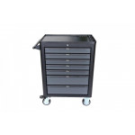 Візок з інструментами на колесах VIGOR (459x723x1000mm) (сіра) на 7 ящиків 