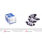 Колодки гальмівні (задні) Opel Astra G/Zafira A 98-09 (Bosch) 