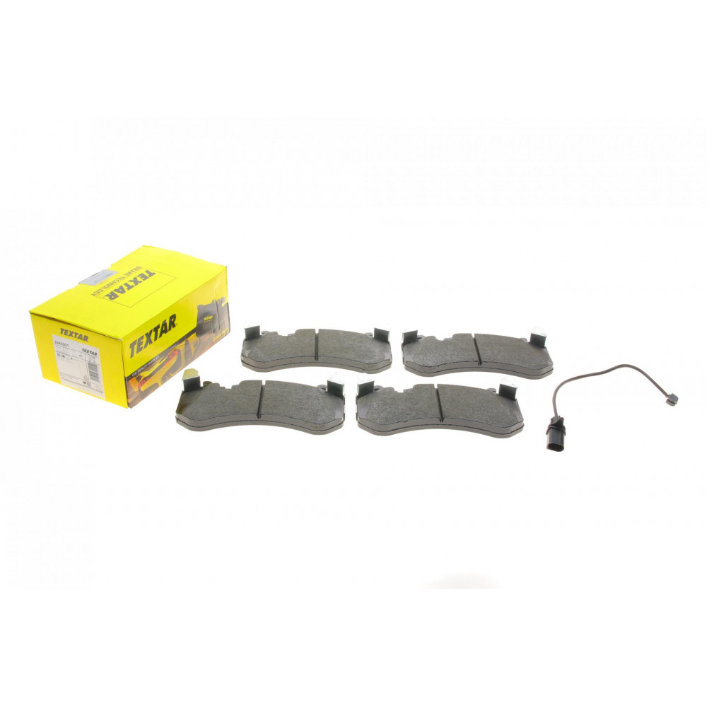 Колодки гальмівні (передні) Audi A6 4.0/5.0 08-18/A7 4.0 13-18 (Brembo) (з датчиком)