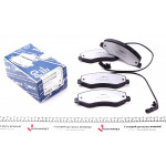 Колодки гальмівні (задні) Renault Master/Opel Movano 10- (спарка) (з датчиком) 