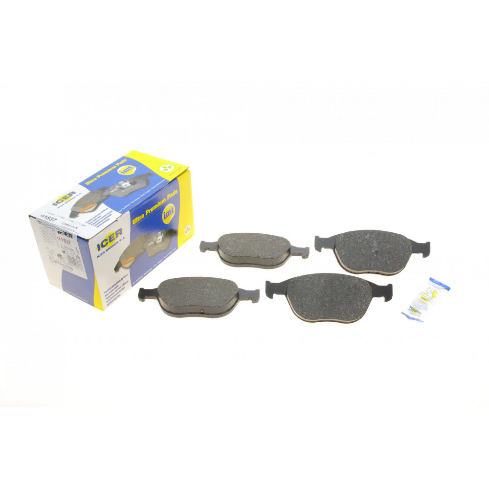 Колодки гальмівні (передні) Ford Connect 02-13/Fiesta/Puma 95-03/Focus 02-04/Ka 01-08