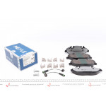 Колодки гальмівні (передні) MB Vito (W639) 03- (Platinum) 