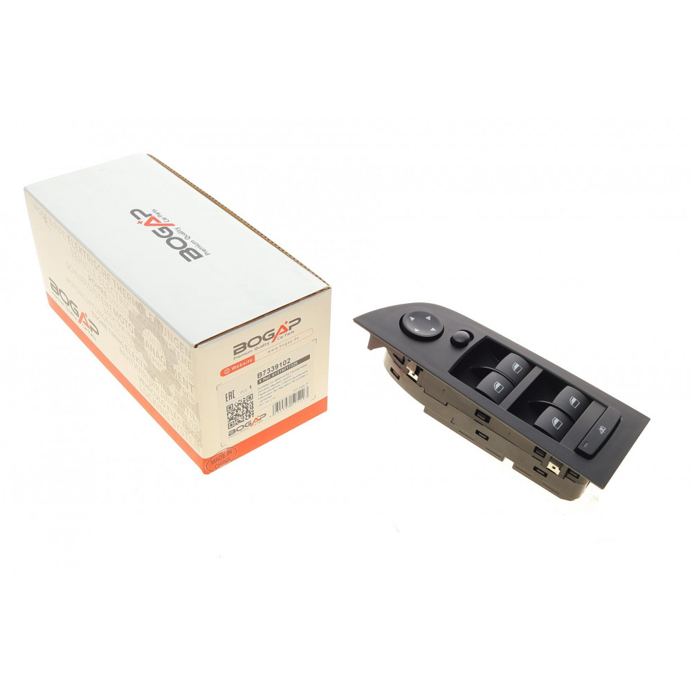 Кнопка склопідйомника (L) BMW 3 (E90) 03-10 M47/N43/N45/N46/N47/N52/N54/N55/N57 (блок)