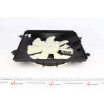 Вентилятор радіатора Honda CR-V III 2.0/2.2/2.4D 07- (з дифузором) 